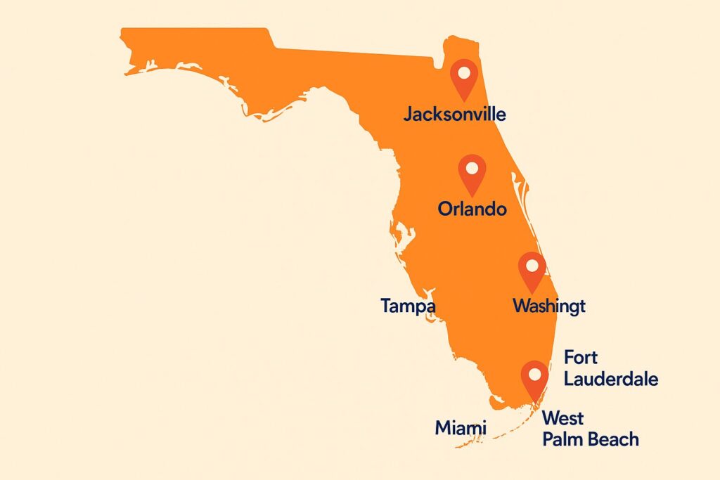 Florida Jobs Resources Service Area